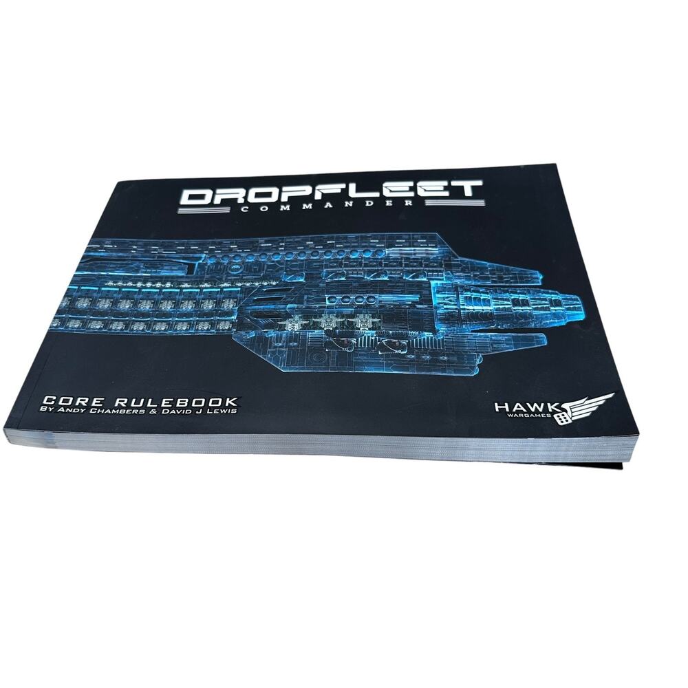Dropfleet Commander Core Rulebook (2016) Hawk Wargames A Chambers D Lewis